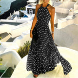 Maxi Dress Summer Sleeveless Elegant Boho