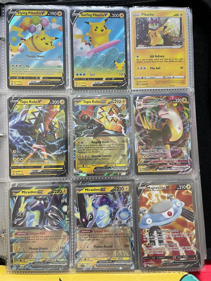 Pokémon Card Blinder Collection – Álbum Único con 514 Cartas Full Art, Holo, V/VSTAR/GX
