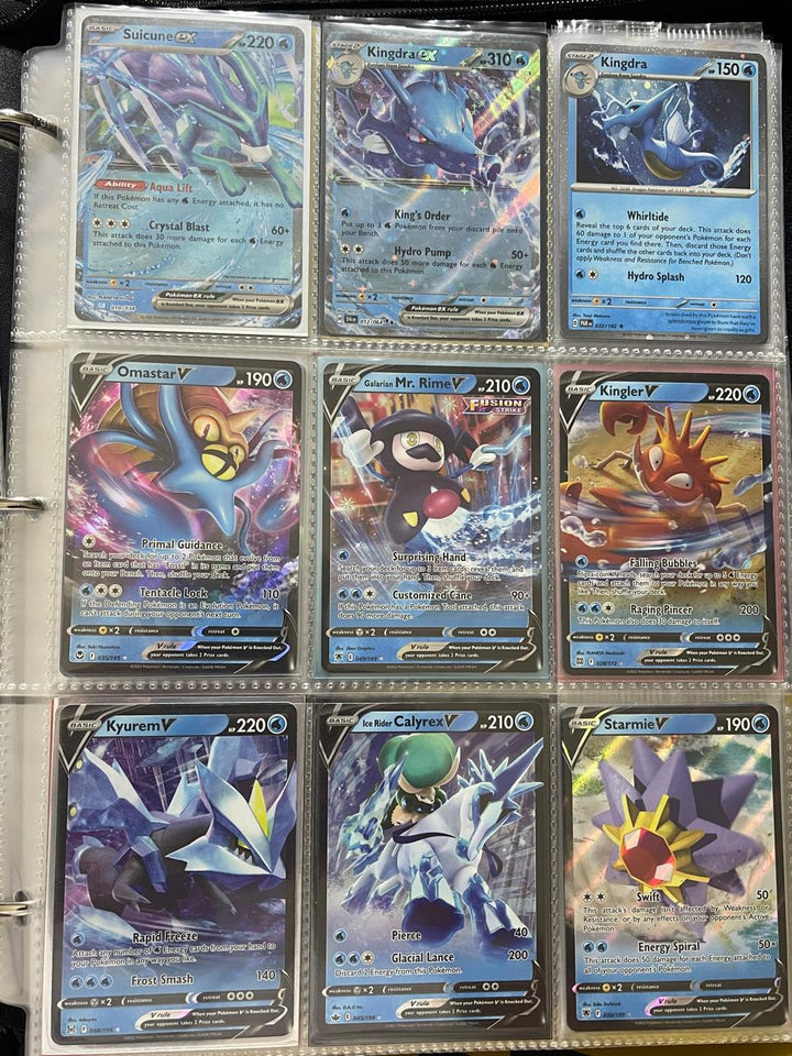 Pokémon Card Blinder Collection – Álbum Único con 514 Cartas Full Art, Holo, V/VSTAR/GX