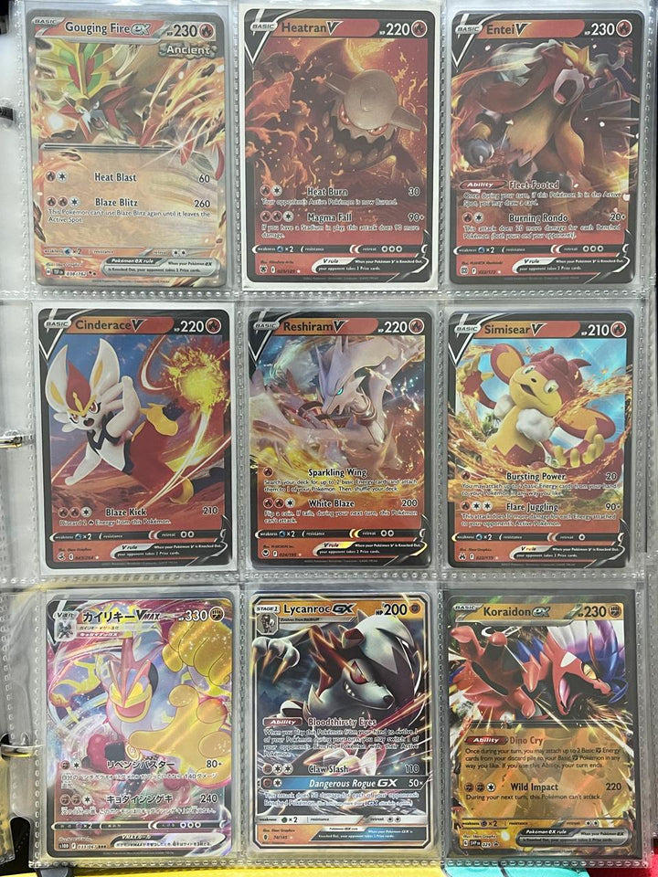 Pokémon Card Blinder Collection – Álbum Único con 514 Cartas Full Art, Holo, V/VSTAR/GX