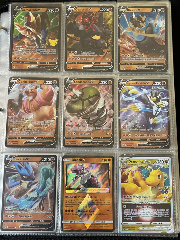 Pokémon Card Blinder Collection – Álbum Único con 514 Cartas Full Art, Holo, V/VSTAR/GX