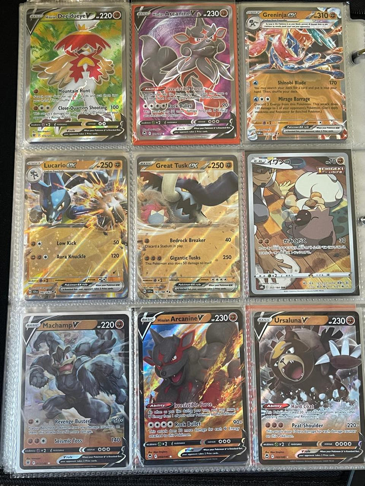 Pokémon Card Blinder Collection – Álbum Único con 514 Cartas Full Art, Holo, V/VSTAR/GX