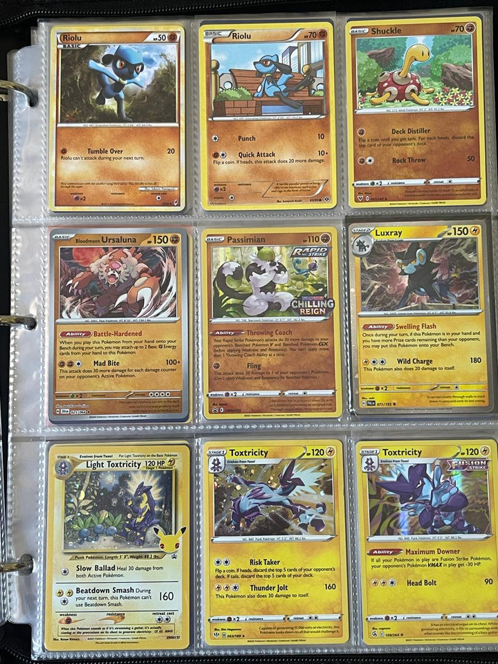 Pokémon Card Blinder Collection – Álbum Único con 514 Cartas Full Art, Holo, V/VSTAR/GX