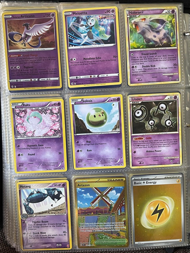 Pokémon Card Blinder Collection – Álbum Único con 514 Cartas Full Art, Holo, V/VSTAR/GX