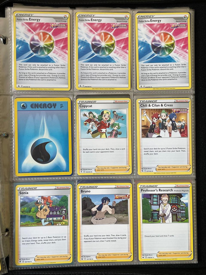 Pokémon Card Blinder Collection – Álbum Único con 514 Cartas Full Art, Holo, V/VSTAR/GX