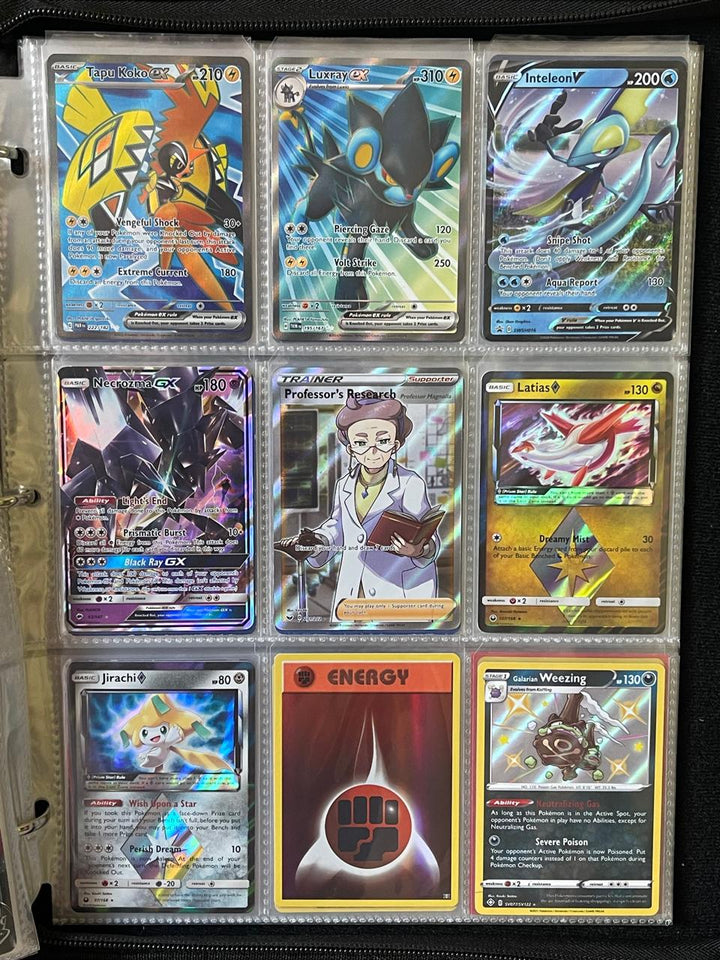 Pokémon Card Blinder Collection – Álbum Único con 514 Cartas Full Art, Holo, V/VSTAR/GX