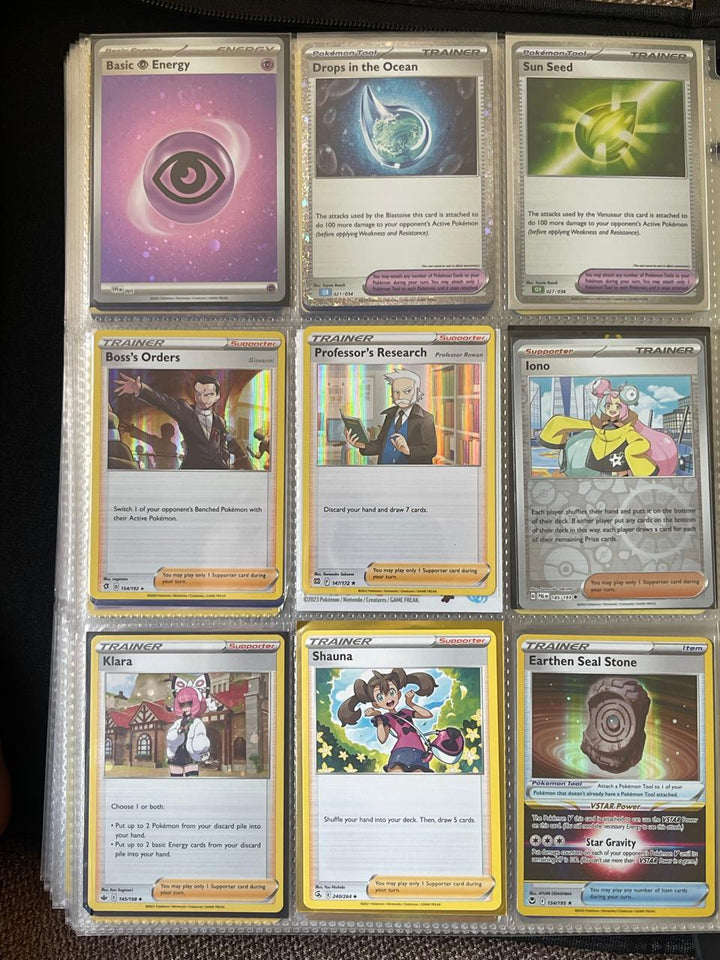 Pokémon Card Blinder Collection – Álbum Único con 514 Cartas Full Art, Holo, V/VSTAR/GX