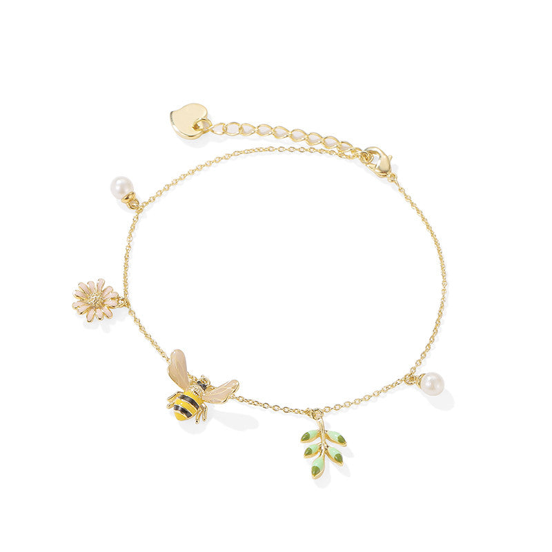 Bee flower Bracelet