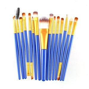 Makeup Brushes Sets Eyelash 15 pcs