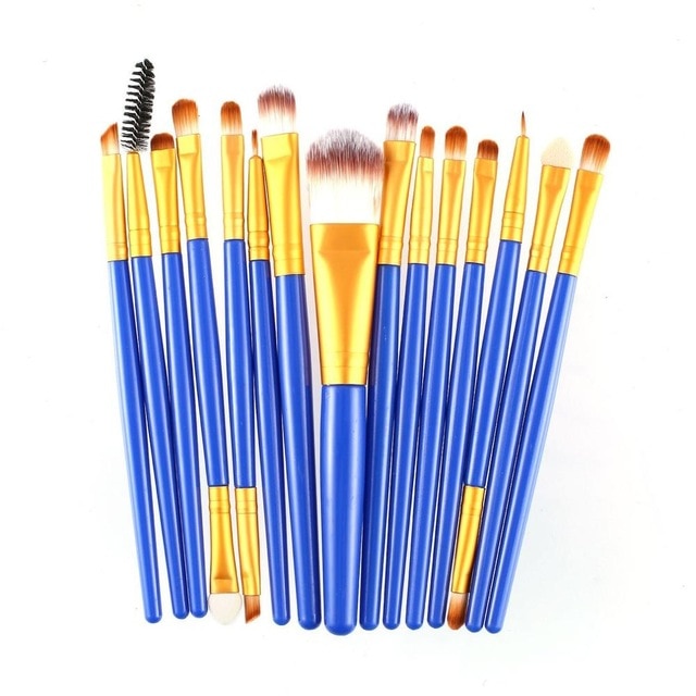 Makeup Brushes Sets Eyelash 15 pcs
