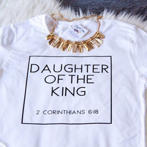 T-Shirts Daughter of The King christian