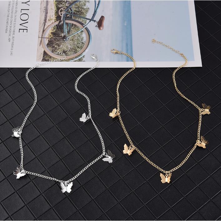 Necklace Butterfly Gold Chain