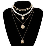 Multilayer Necklace Collar