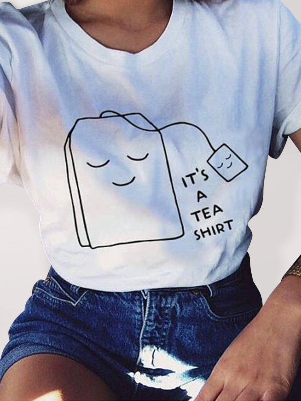 Cute Tea Bag Women's T-Shirt by Vetty Dutt - Pixels