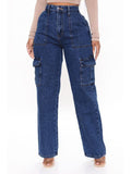 Relaxed Cargo Jeans